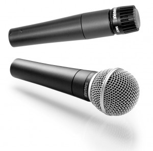 Location Micro Shure SM58 & Shure SM57