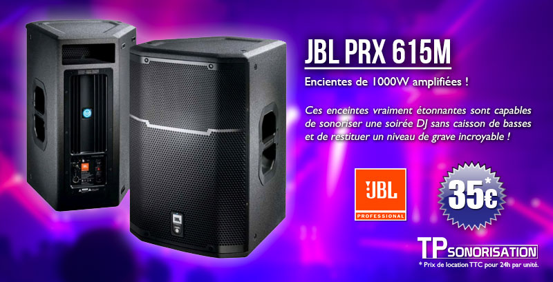 Location JBL PRX 615M