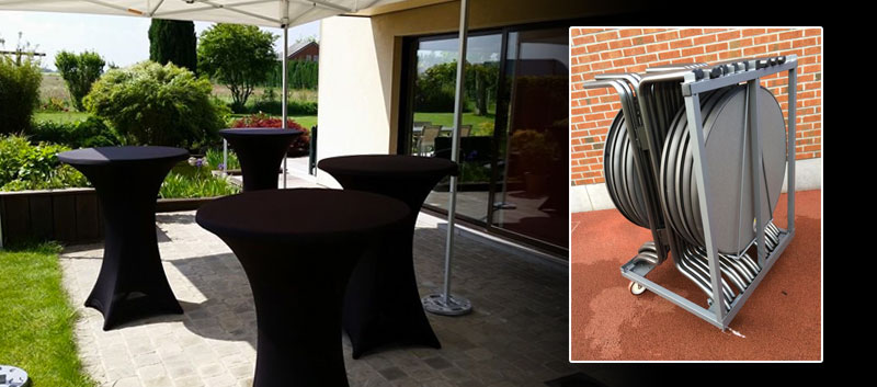 Location Tables Haute / Mange debout