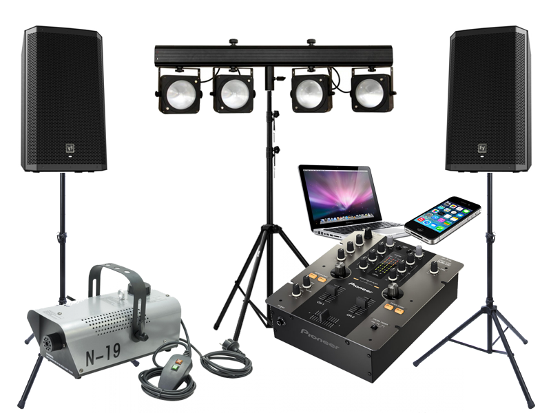 Kit sono fête animée